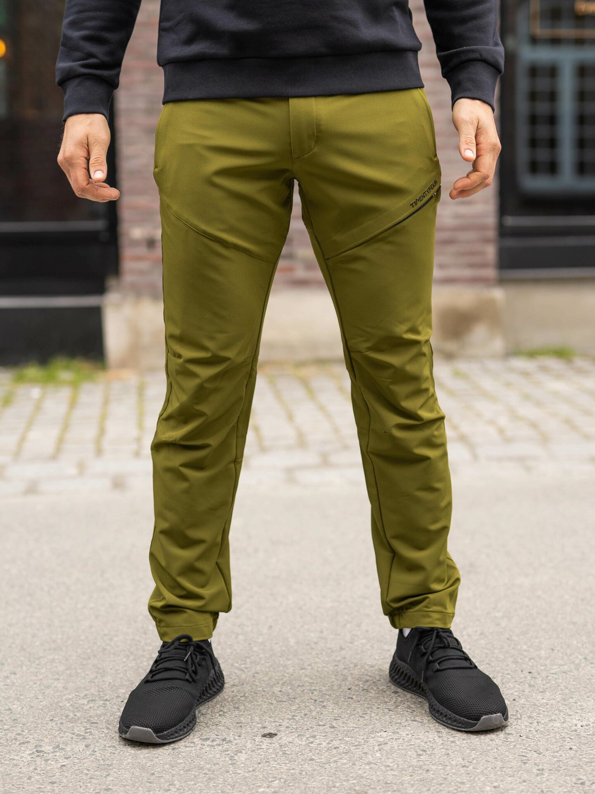 Twentyfour Flåm 2.0 Light Softshell Bukse Oliven
