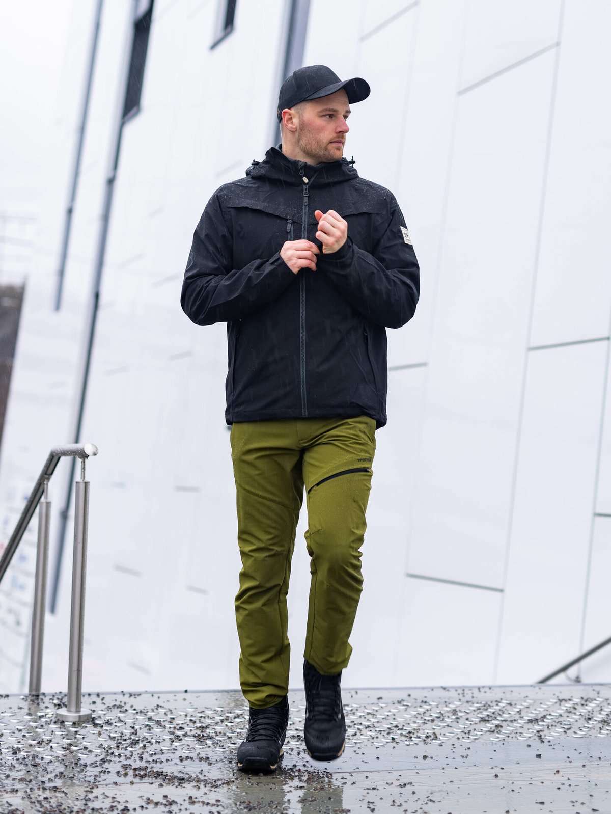 Twentyfour Flåm 2.0 Light Softshell Bukse Oliven