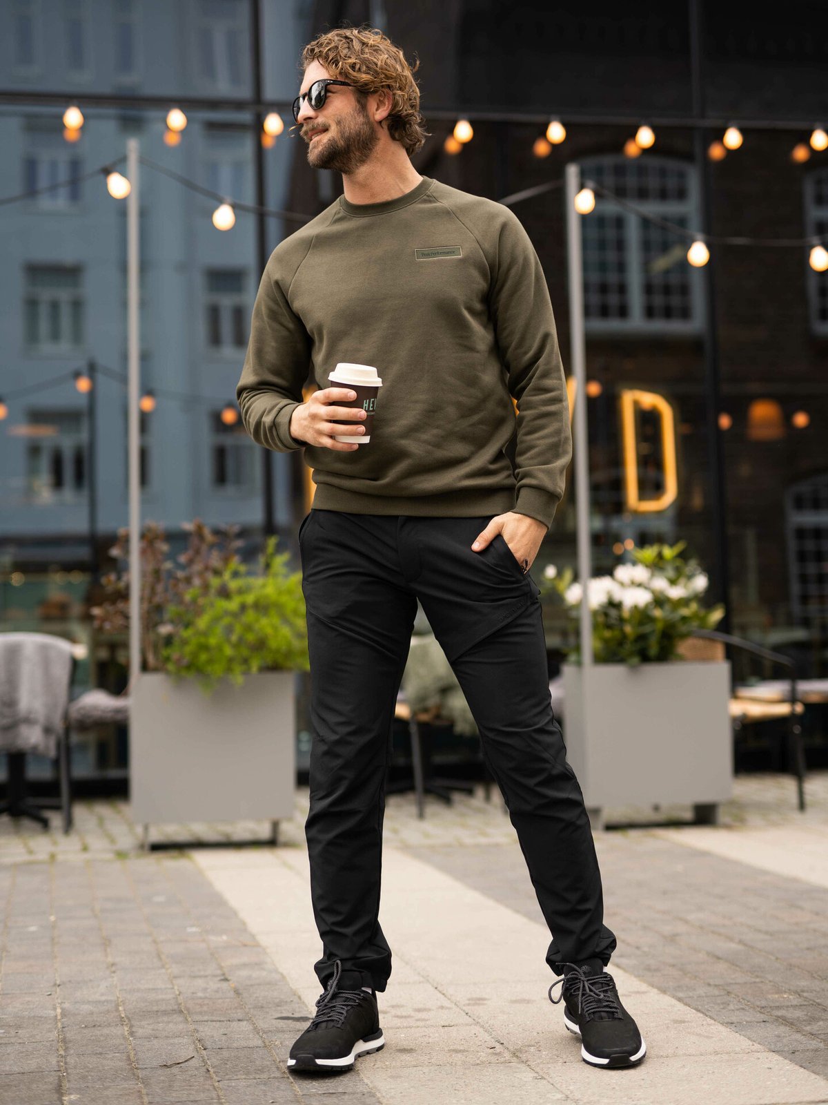 Twentyfour Flåm 2.0 Light Softshell Bukse Sort