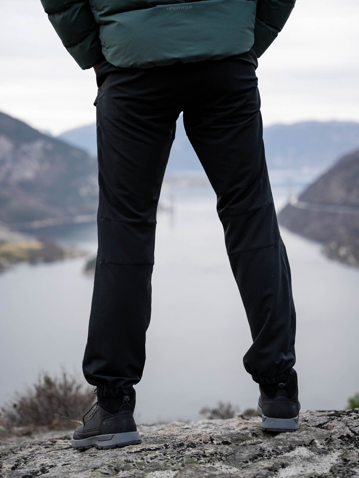 Twentyfour Flåm 2.0 Light Softshell Bukse Sort