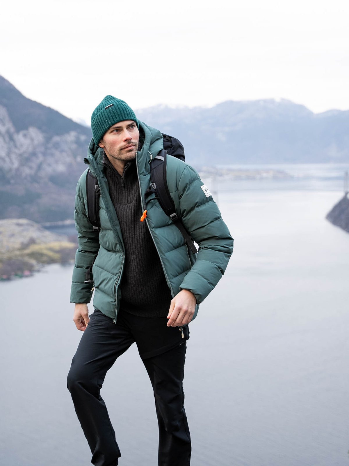 Twentyfour Flåm 2.0 Light Softshell Bukse Sort