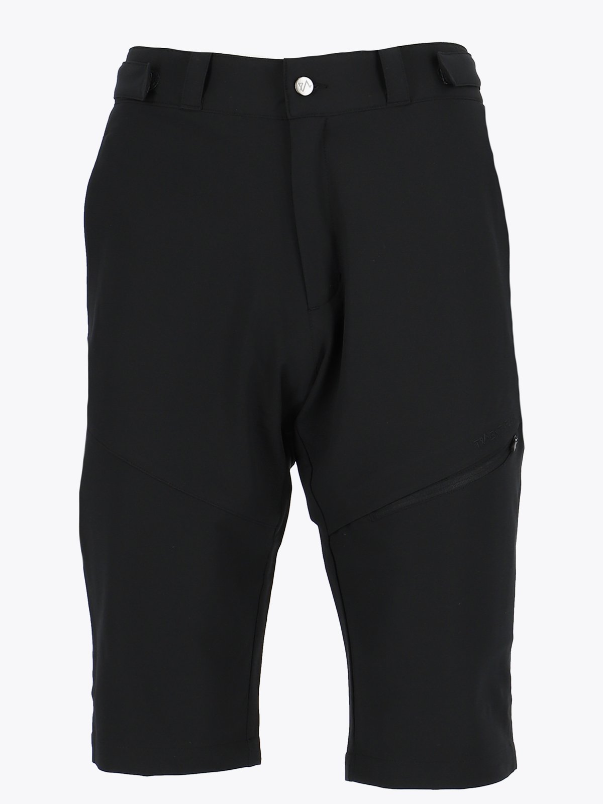 Twentyfour Flåm 2.0 Light Softshell Lang Shorts Sort