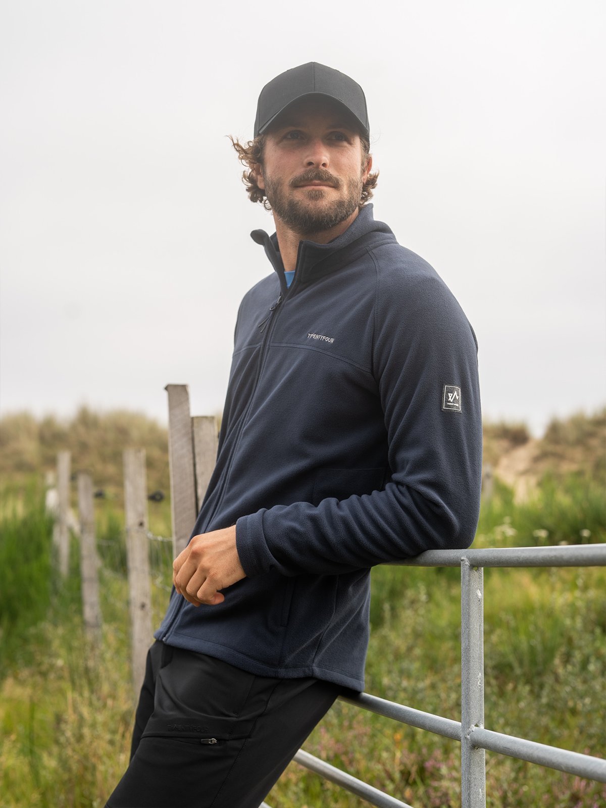 Twentyfour Flåm 2.0 Fleece Marineblå