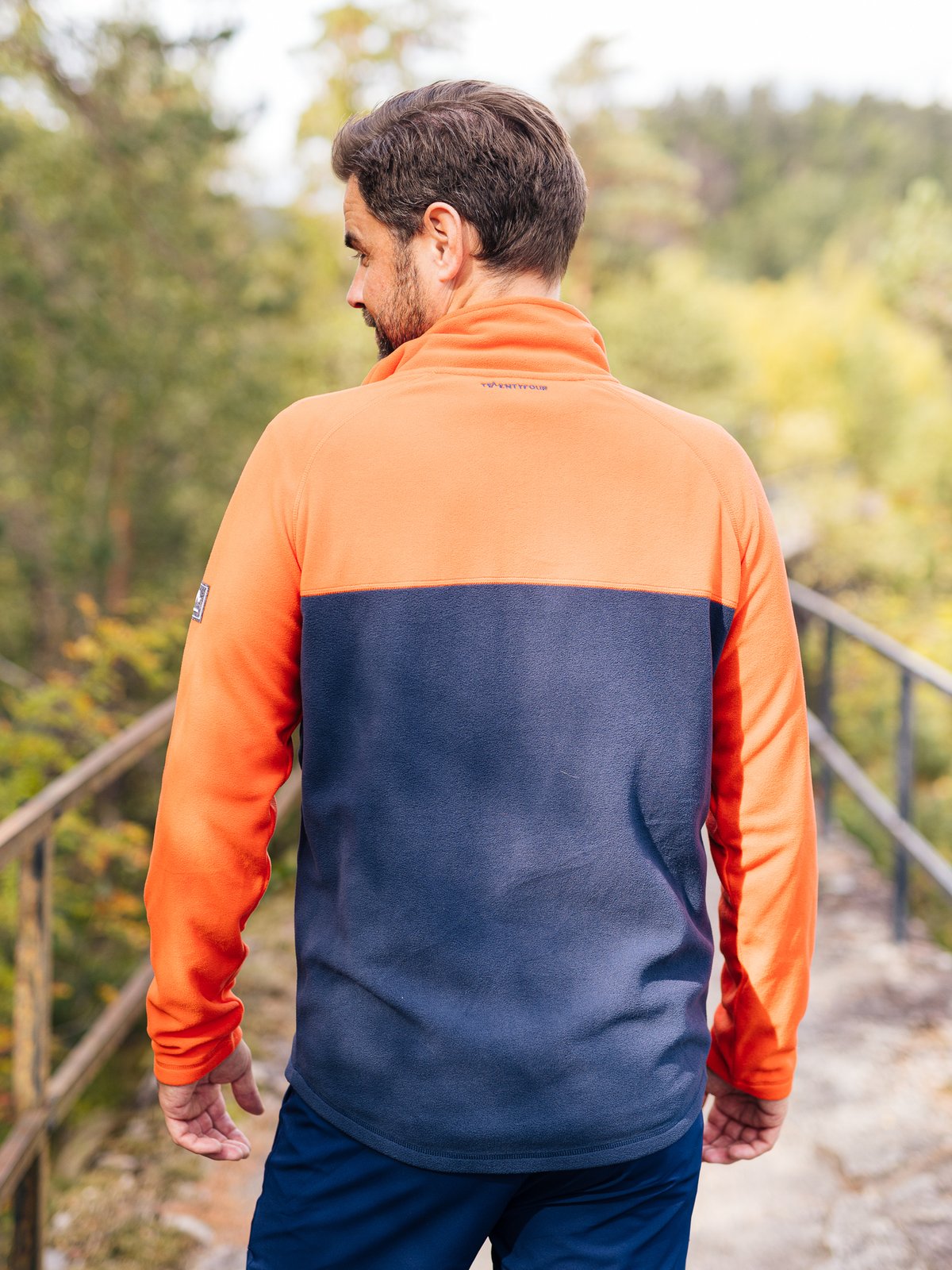 Twentyfour Flåm 2.0 Fleece Rødorange