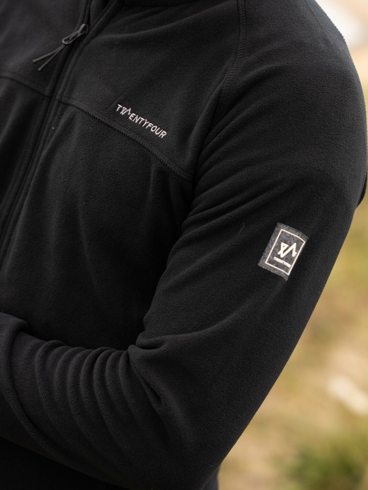 Twentyfour Flåm 2.0 Fleece Sort