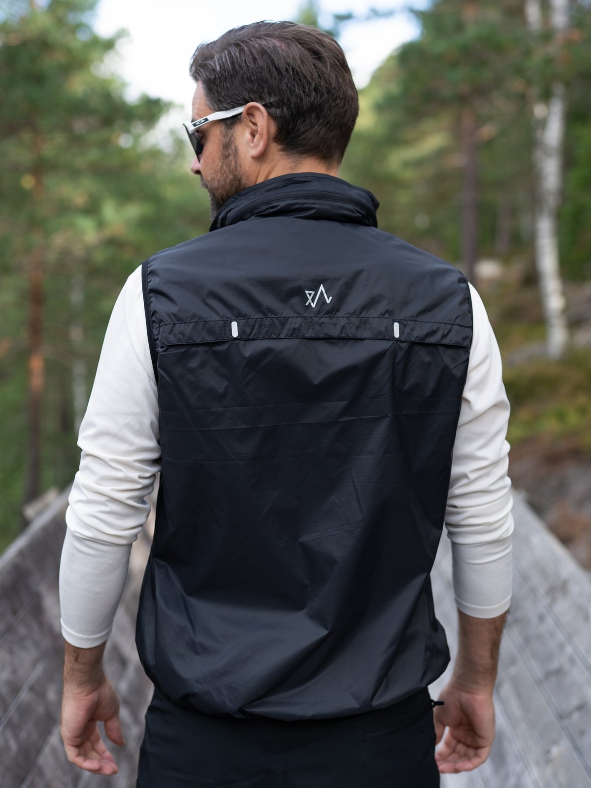 Twentyfour Flåm Hiking Vest Sort