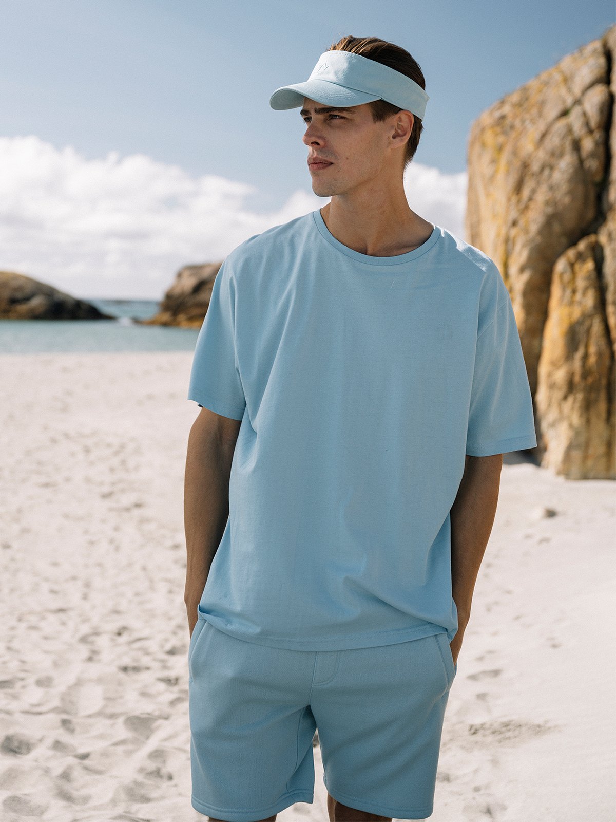 Twentyfour Mode T-skjorte H Himmelblå