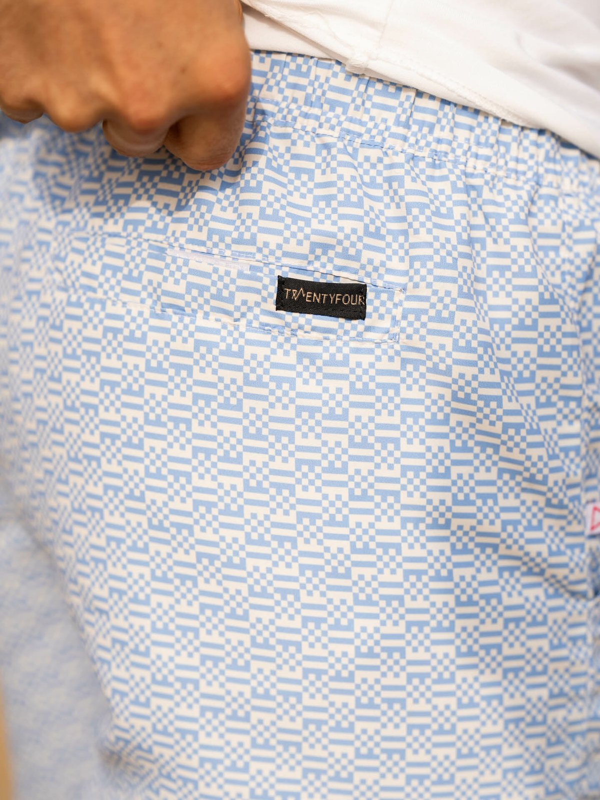 Twentyfour Mode Badeshorts Pastellblå