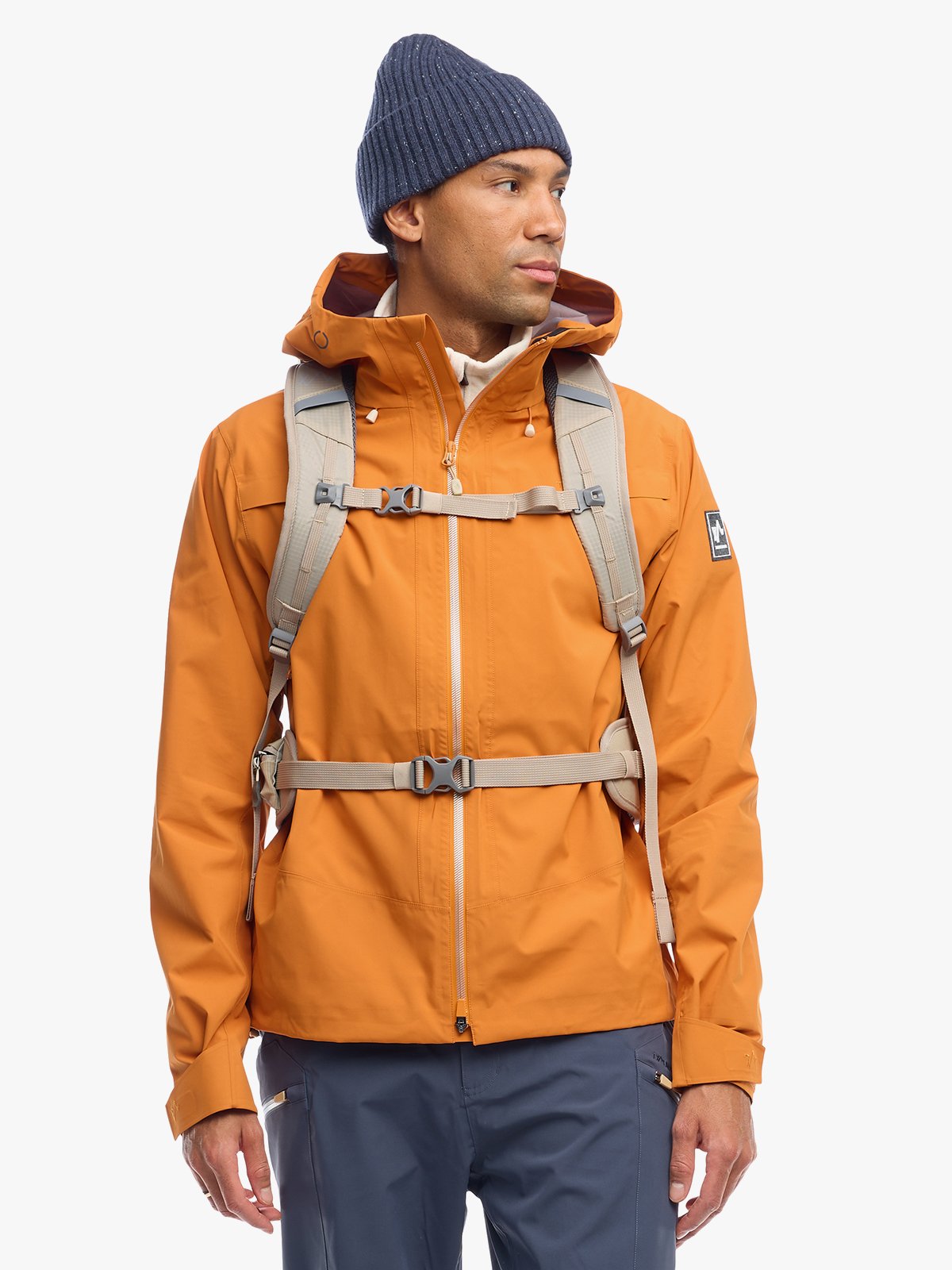Twentyfour Finse 3-Lags Skalljakke Rust Orange