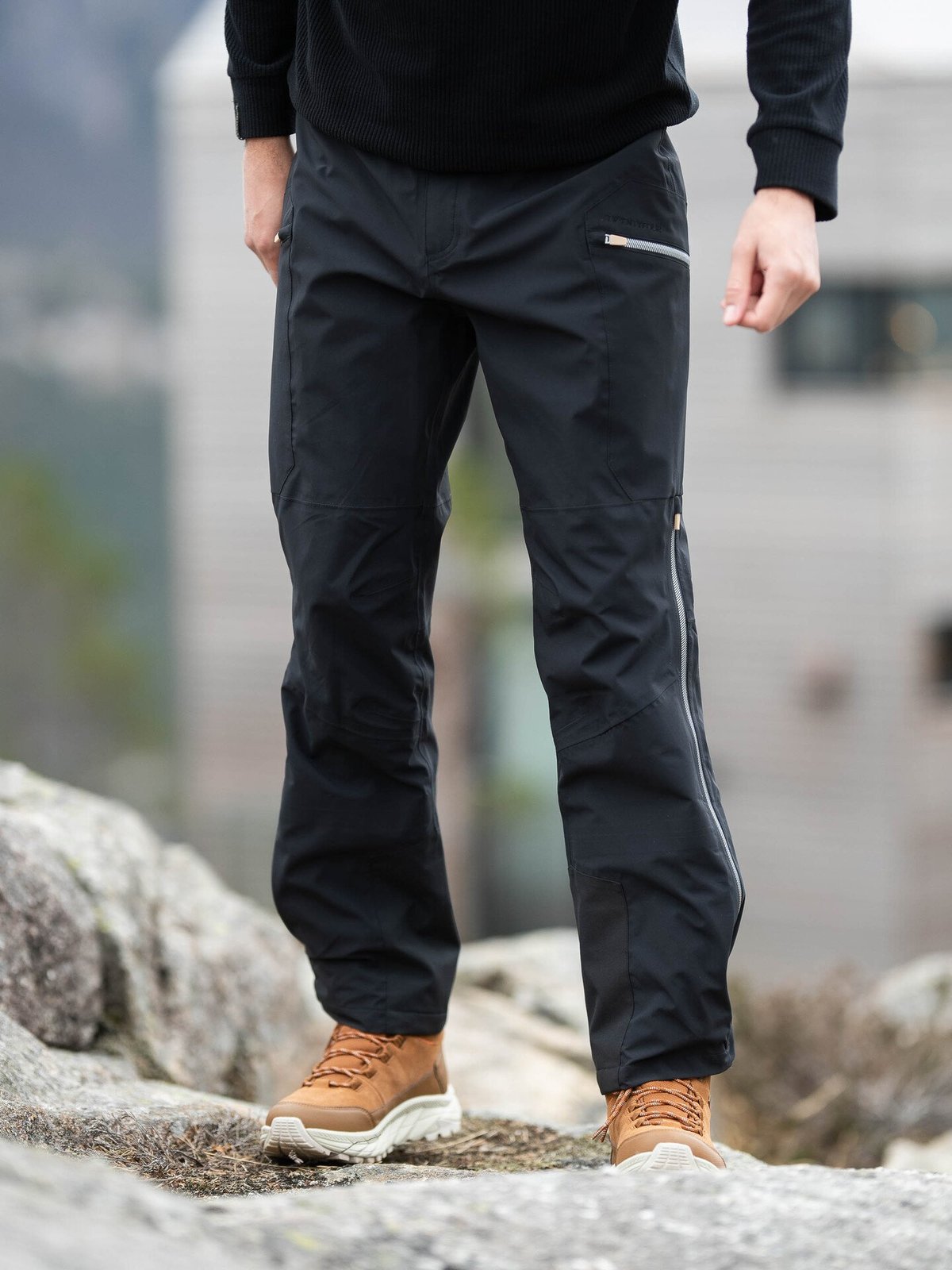 Twentyfour Finse 3-Lags Skallbukse Skyggesort