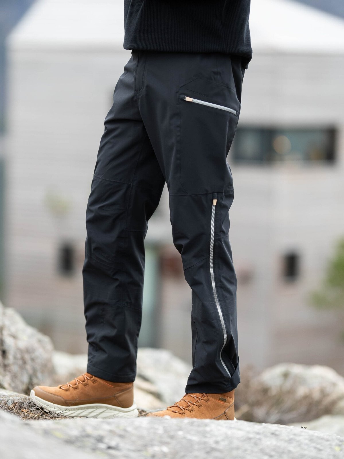 Twentyfour Finse 3-Lags Skallbukse Skyggesort