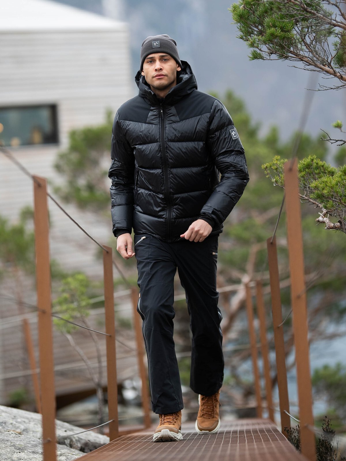 Twentyfour Finse 3-Lags Skallbukse Skyggesort