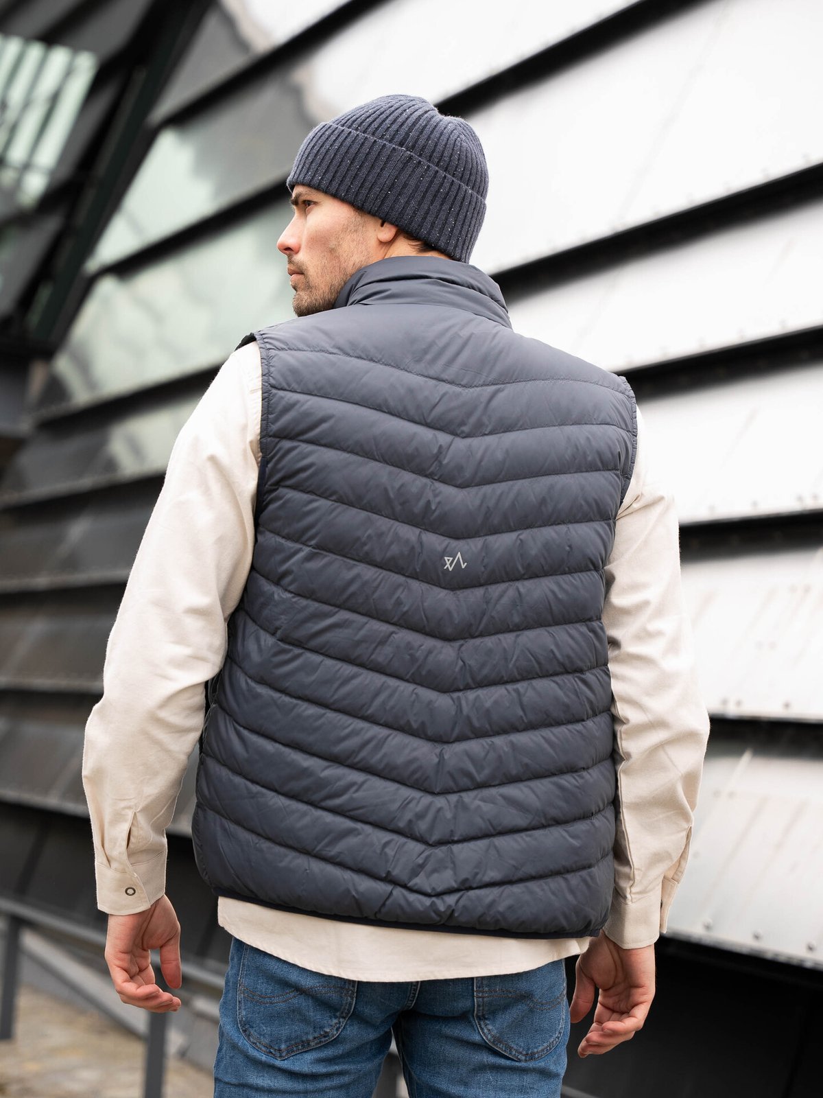 Twentyfour Finse Super Light Dunvest Blekkblå