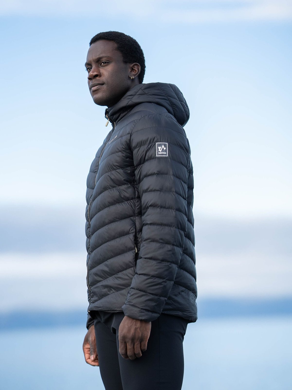 Twentyfour Finse Super Light Dunjakke Blekkblå