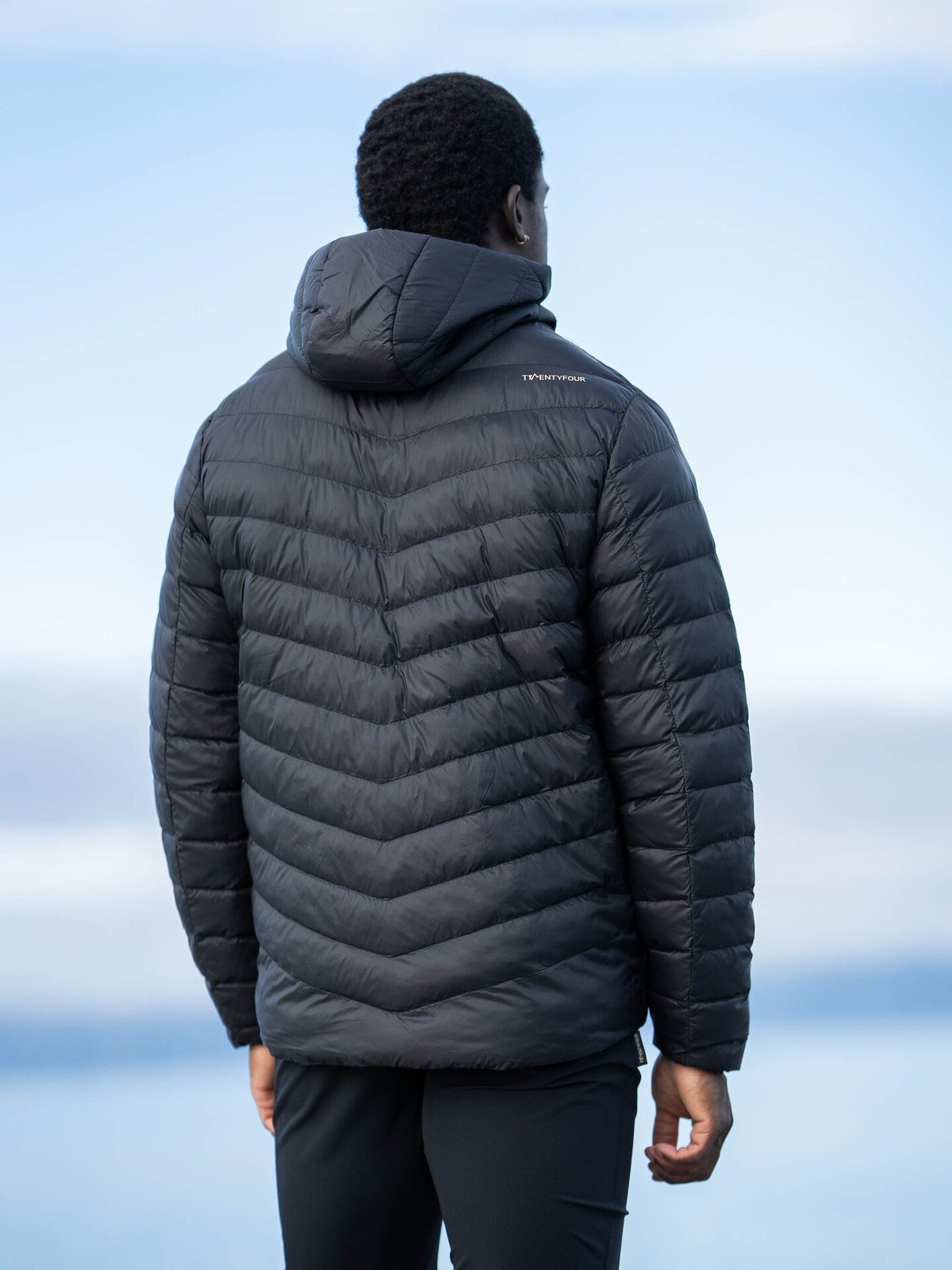 Twentyfour Finse Super Light Dunjakke Blekkblå