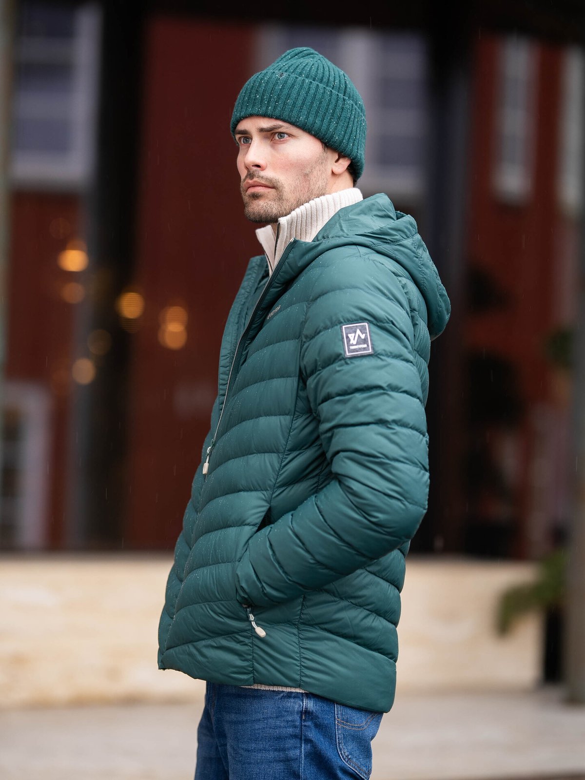 Twentyfour Finse Super Light Dunjakke Mørk Grønn