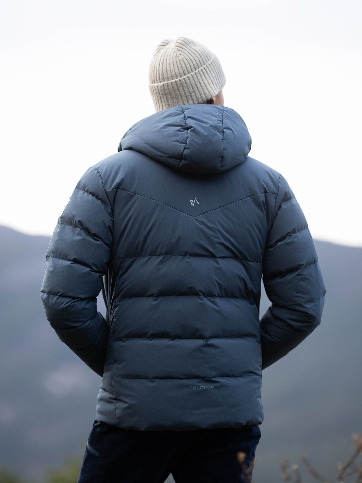 Twentyfour Finse Origin Dunjakke Blekkblå