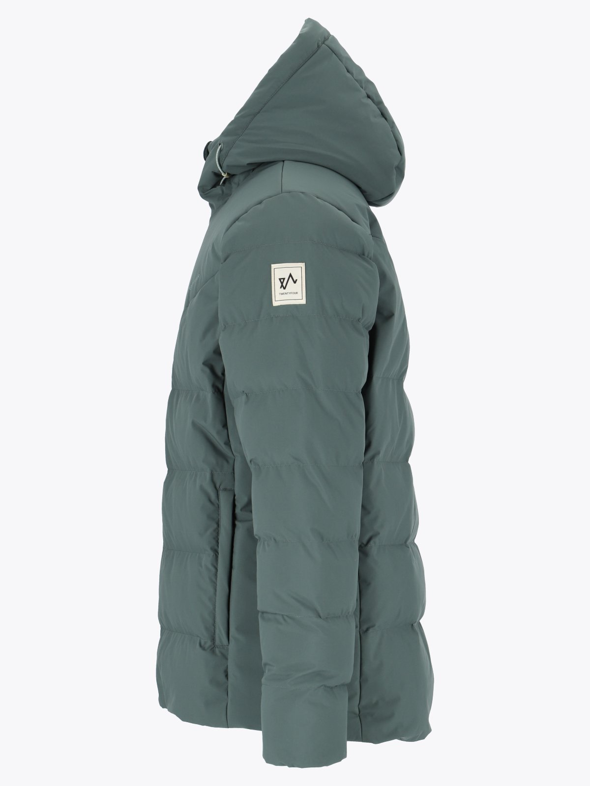 Twentyfour Finse Origin Dunjakke Mellomgrønn