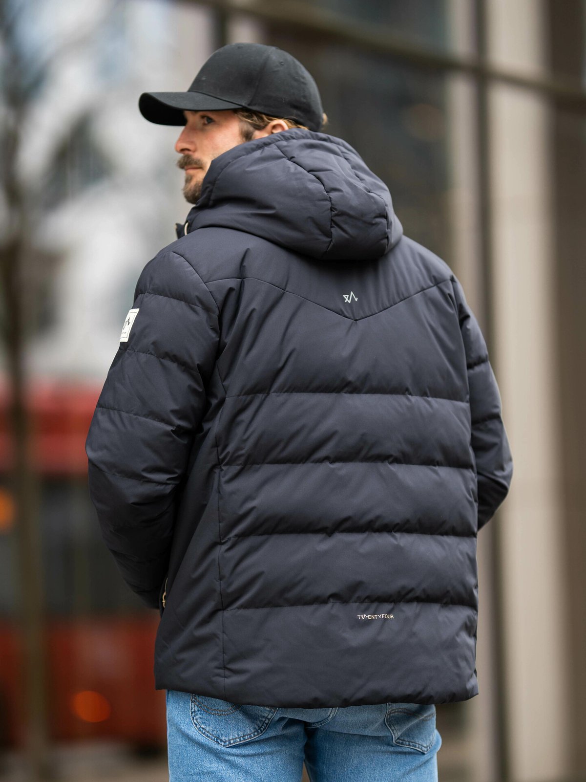 Twentyfour Finse Origin Dunjakke Skyggesort