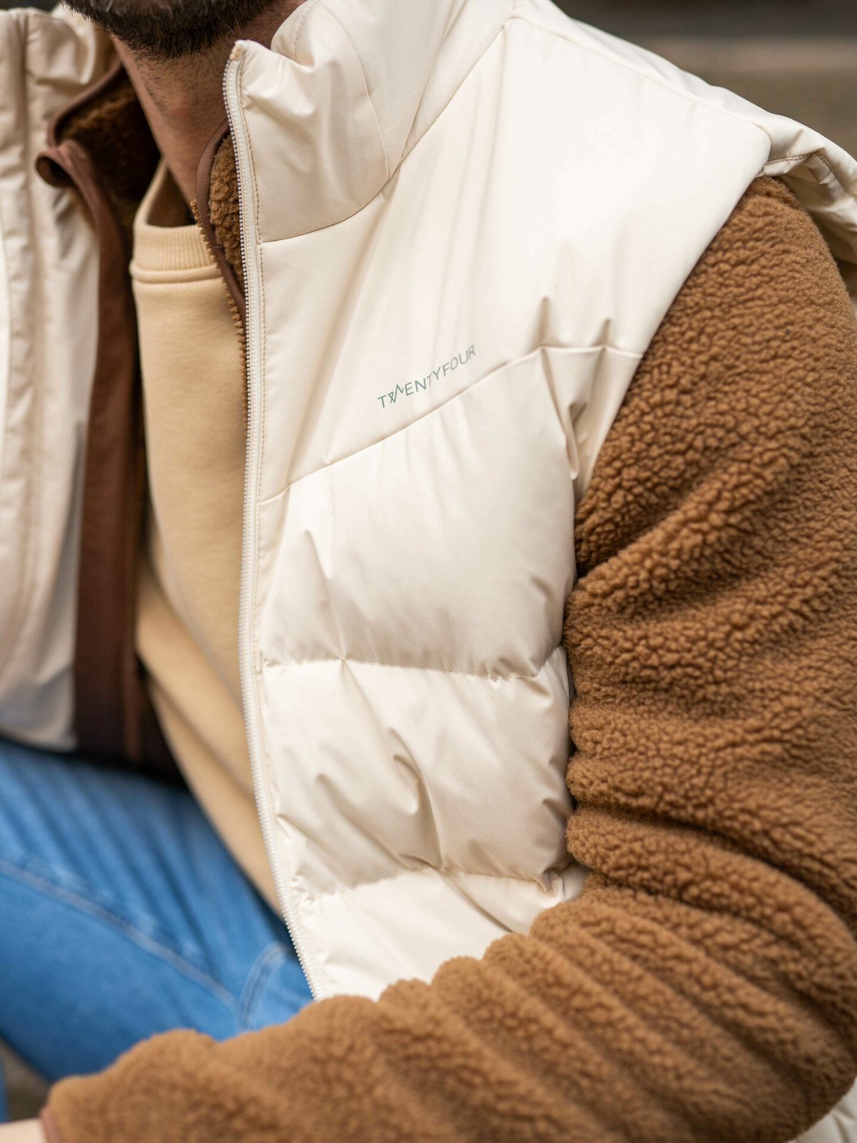 Twentyfour Finse Origin Dunvest Gråhvit