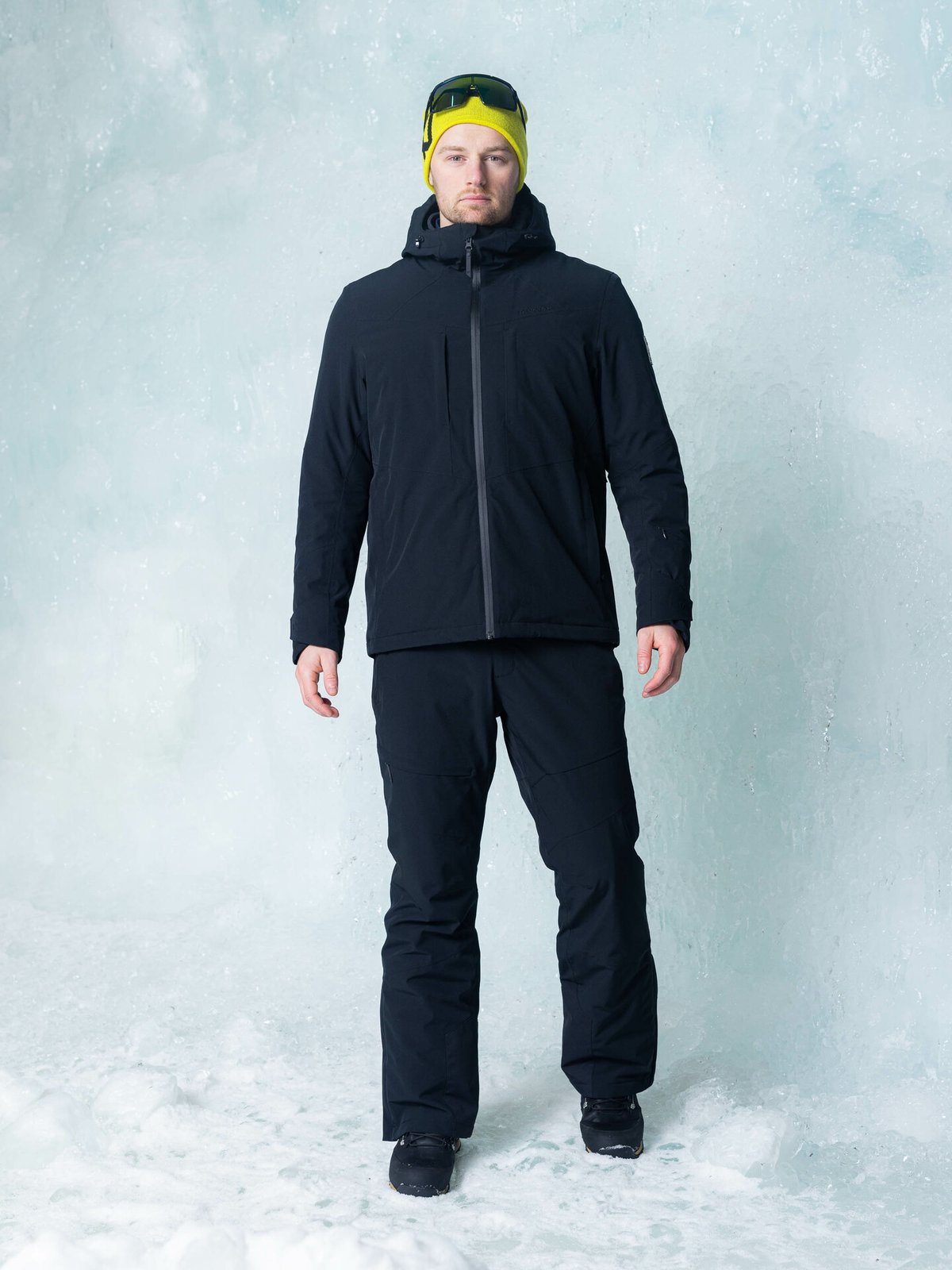 Twentyfour Isbre Warm Skalljakke Sort