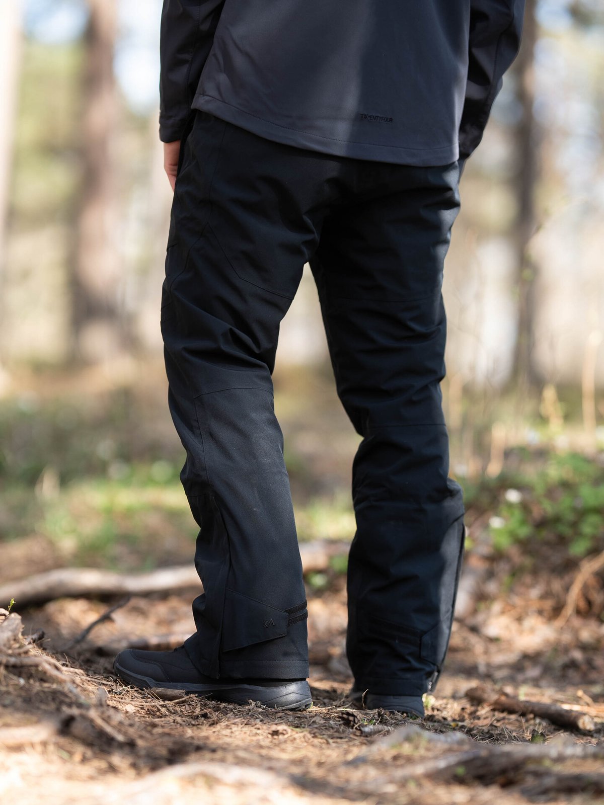 Twentyfour Isbre Warm Skallbukse Sort