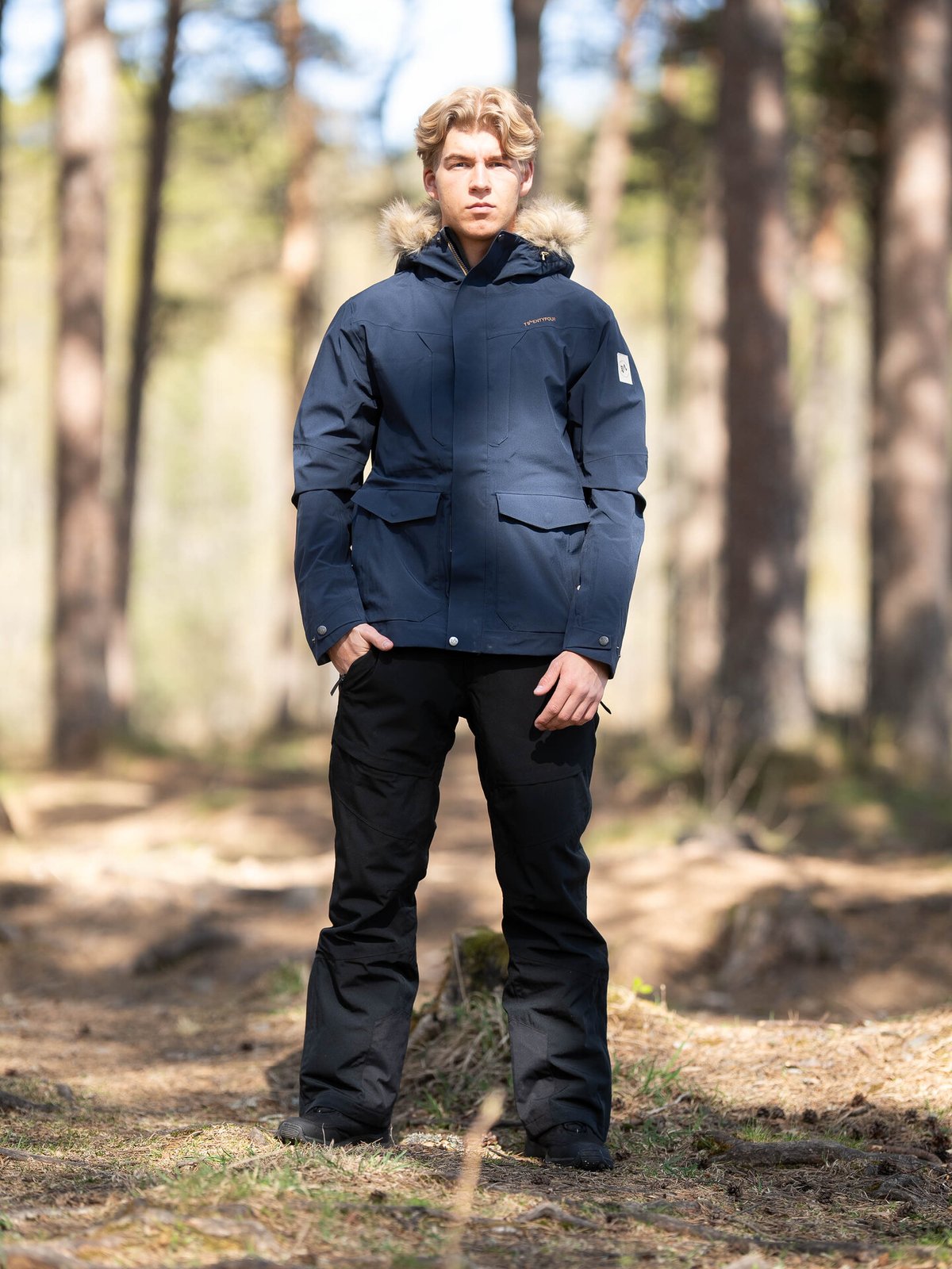 Twentyfour Isbre Warm Skallbukse Sort