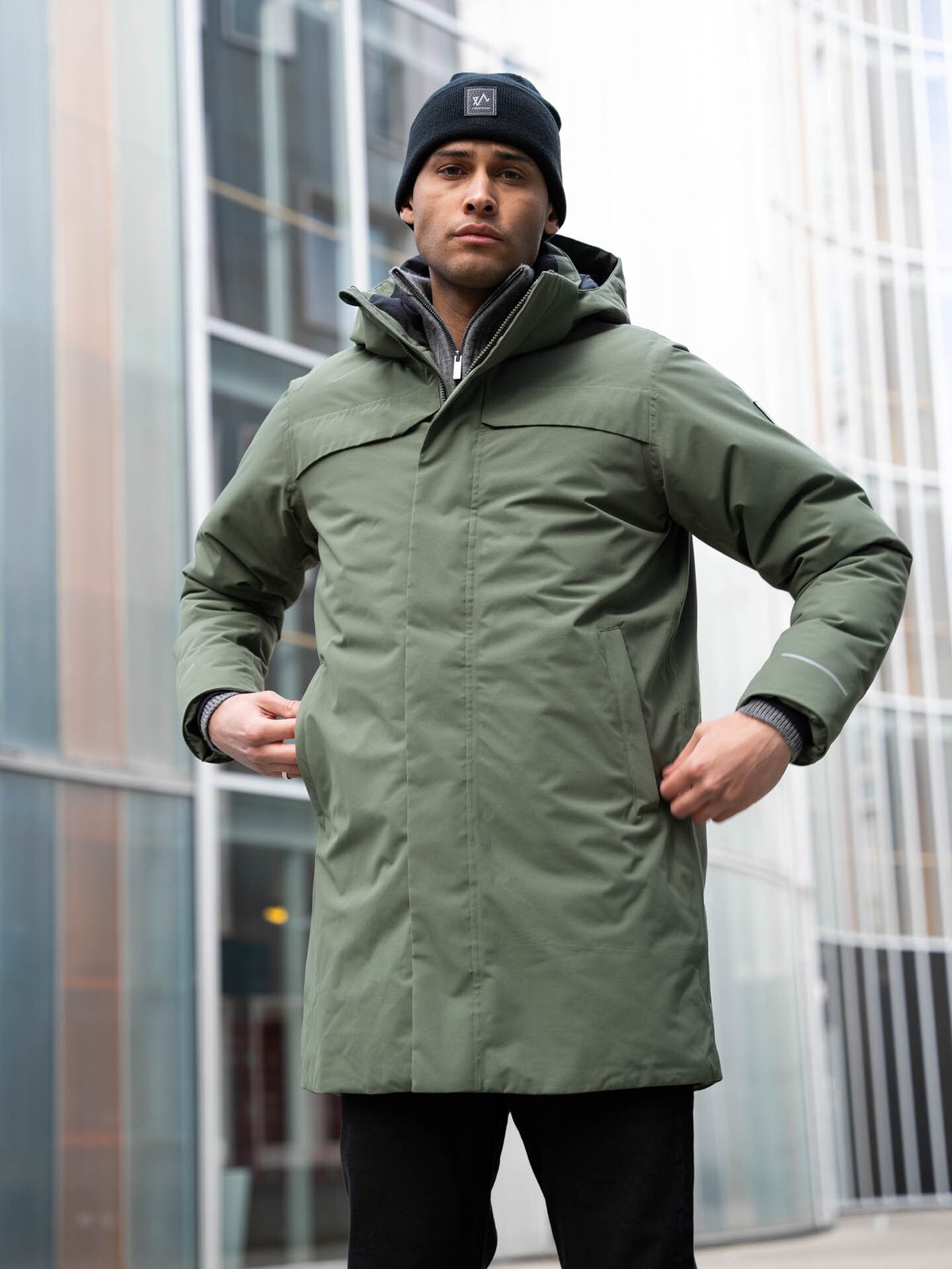 Twentyfour Mode Warm Parkas Furu