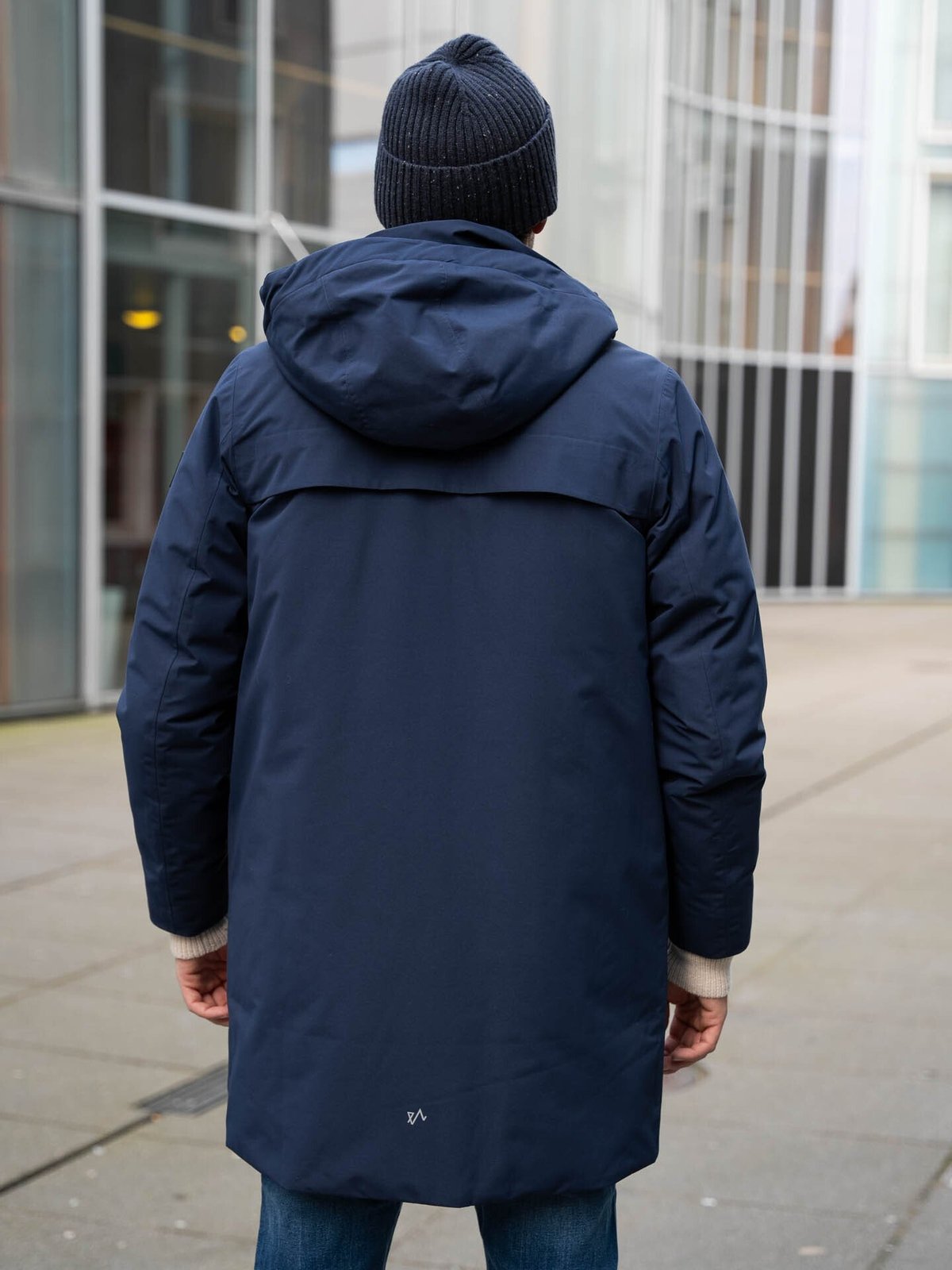Twentyfour Mode Warm Parkas Marineblå