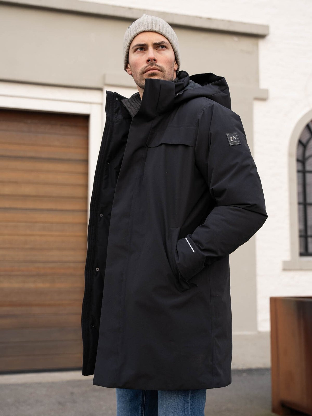 Twentyfour Mode Warm Parkas Skyggesort