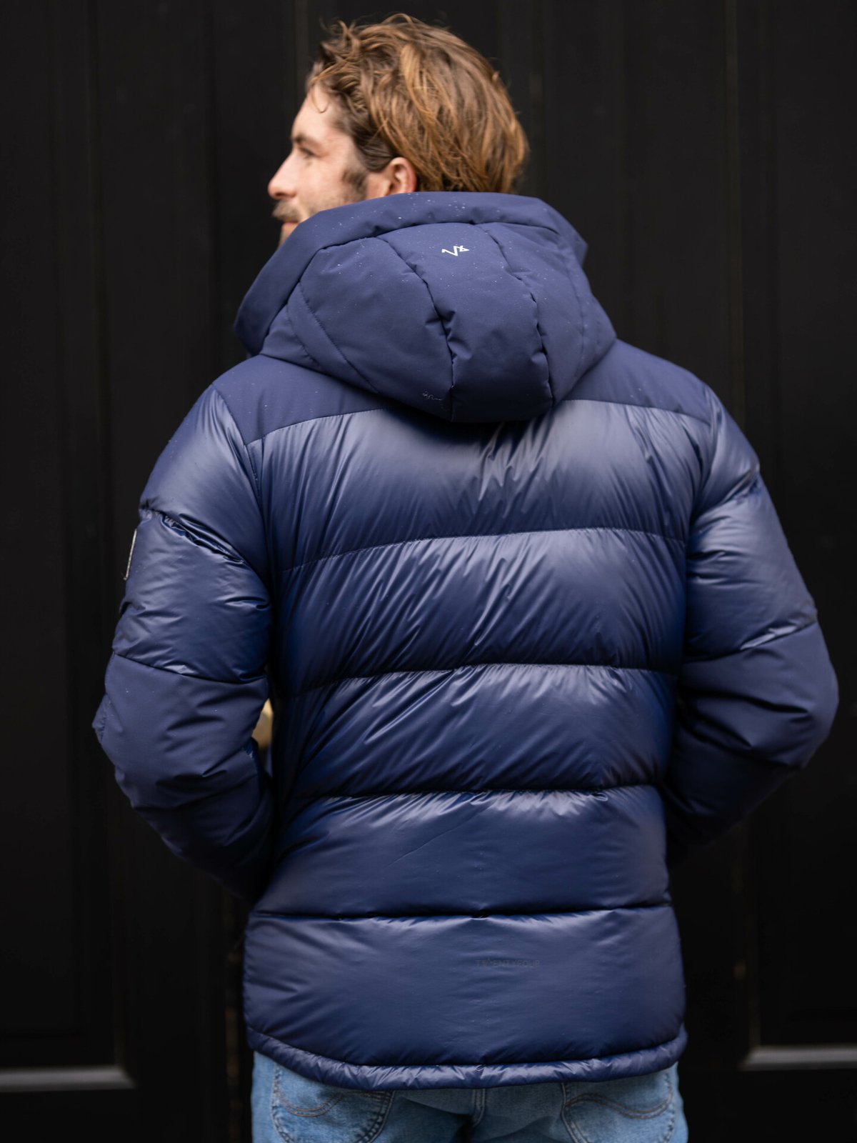 Twentyfour Isbre Dunjakke Marineblå