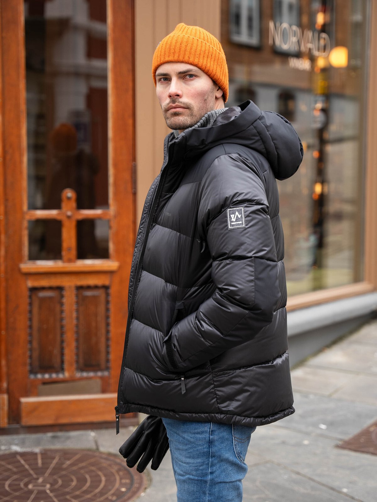 Twentyfour Isbre Dunjakke Sort