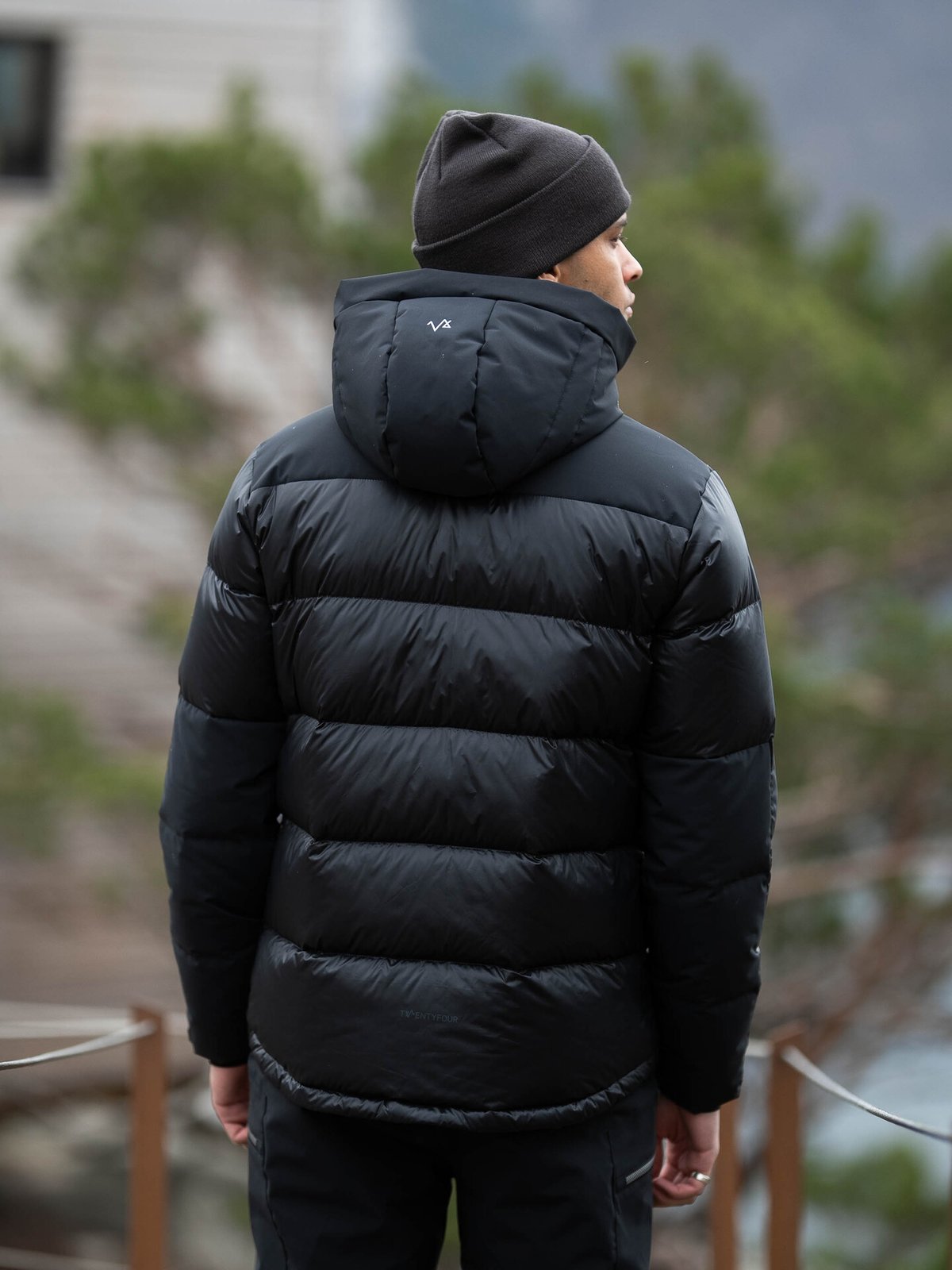 Twentyfour Isbre Dunjakke Sort