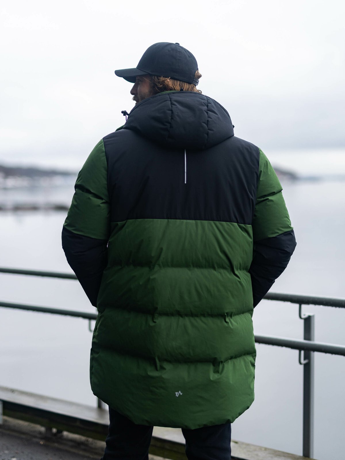 Twentyfour Mode Mio Dunparkas Oliven sort