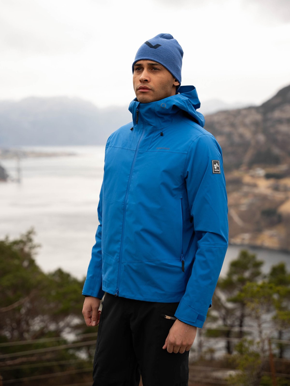 Twentyfour Isbre 3L Skalljakke Kongeblå