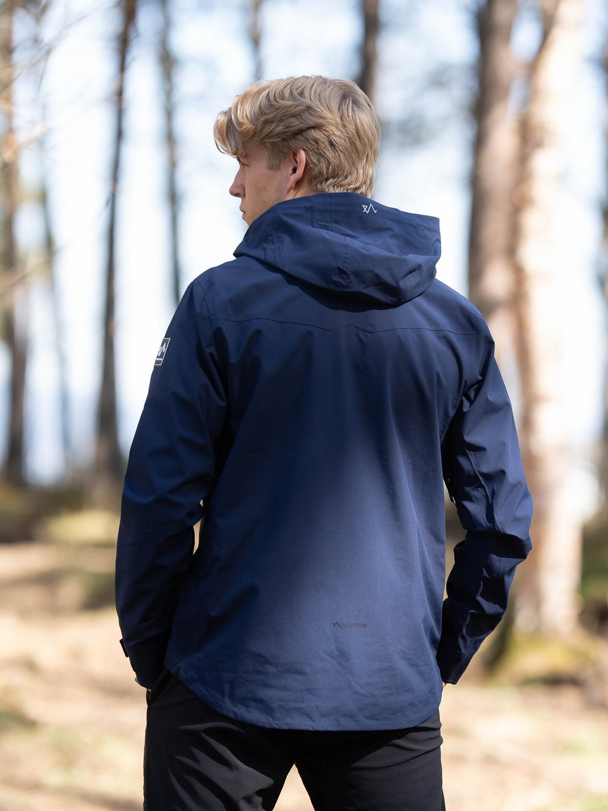 Twentyfour Isbre 3L Skalljakke Marineblå