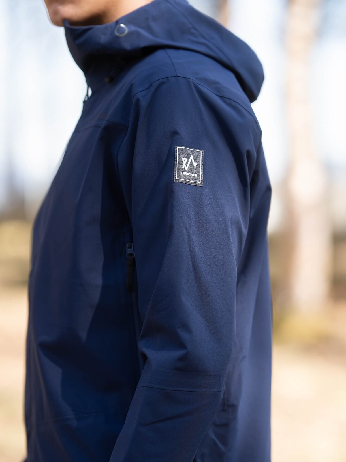 Twentyfour Isbre 3L Skalljakke Marineblå