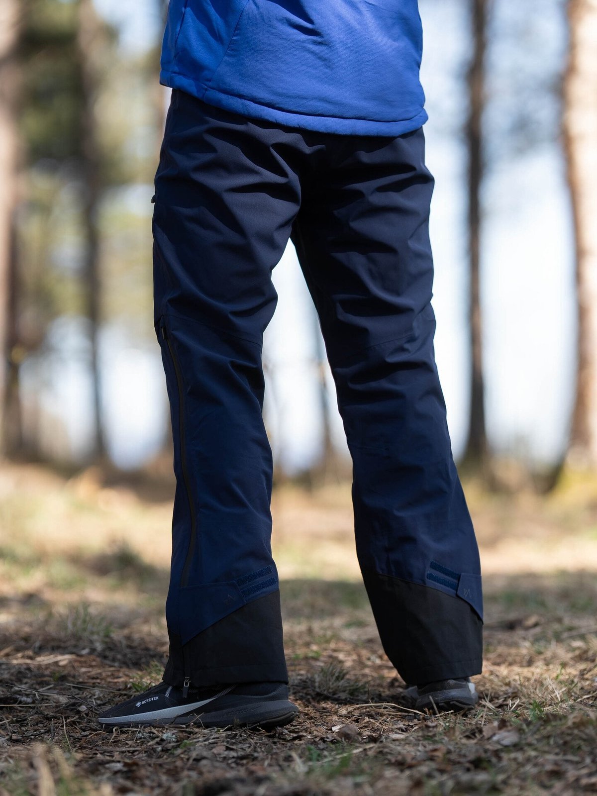 Twentyfour Isbre 3-Lags Skallbukse Marineblå