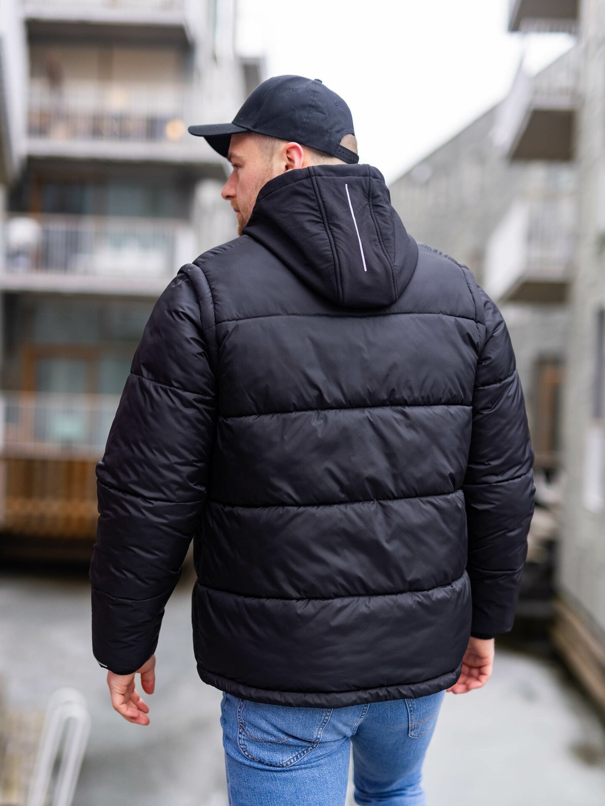 Twentyfour Mode Zip-Off Jakke Sort