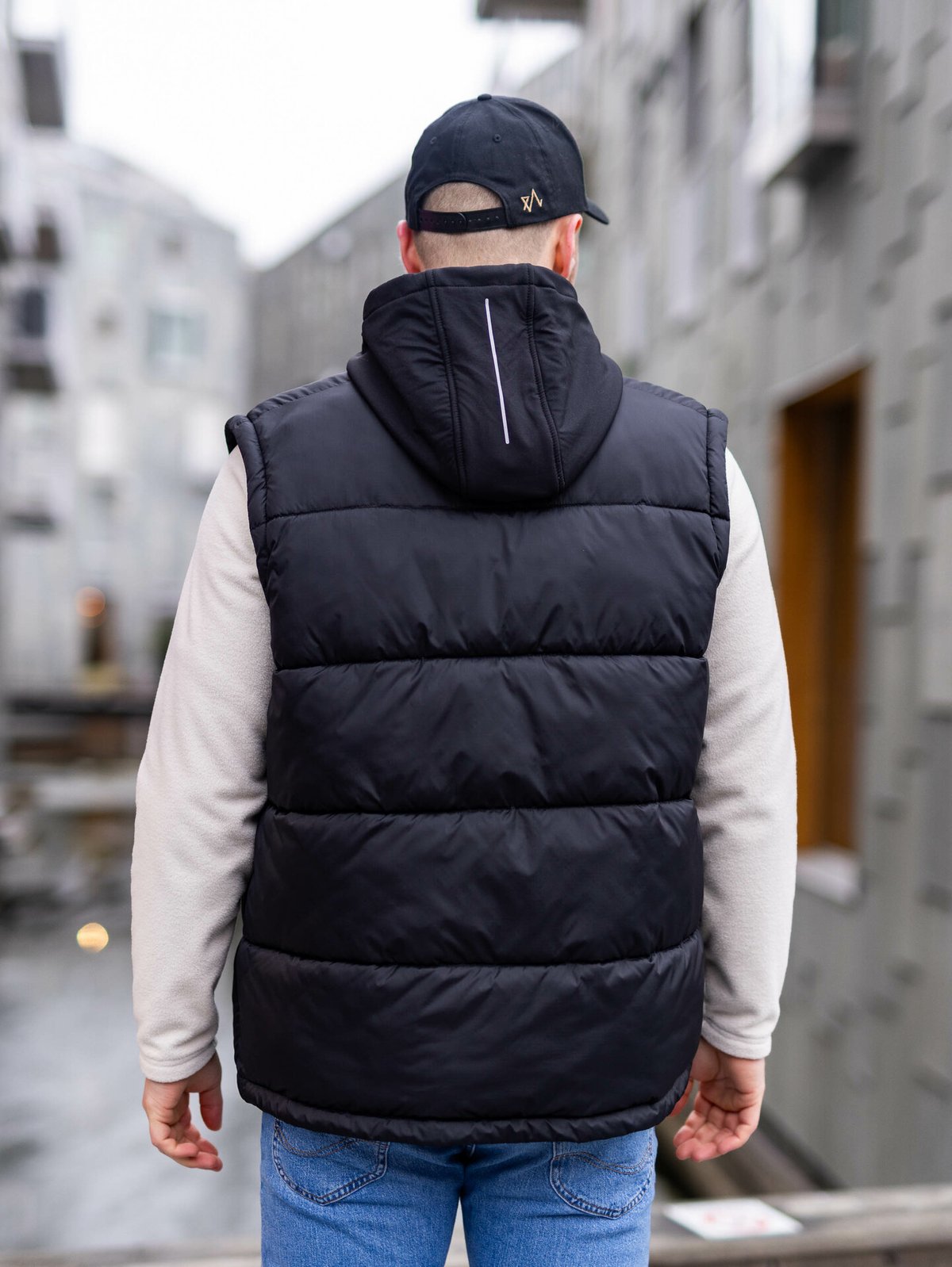 Twentyfour Mode Zip-Off Jakke Sort