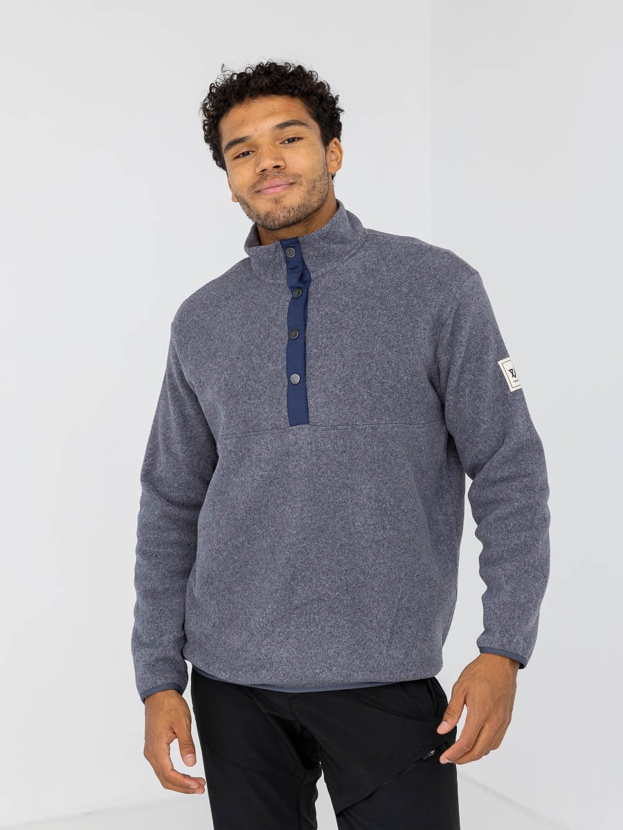 Twentyfour Finse Polarfleece Blekkblå