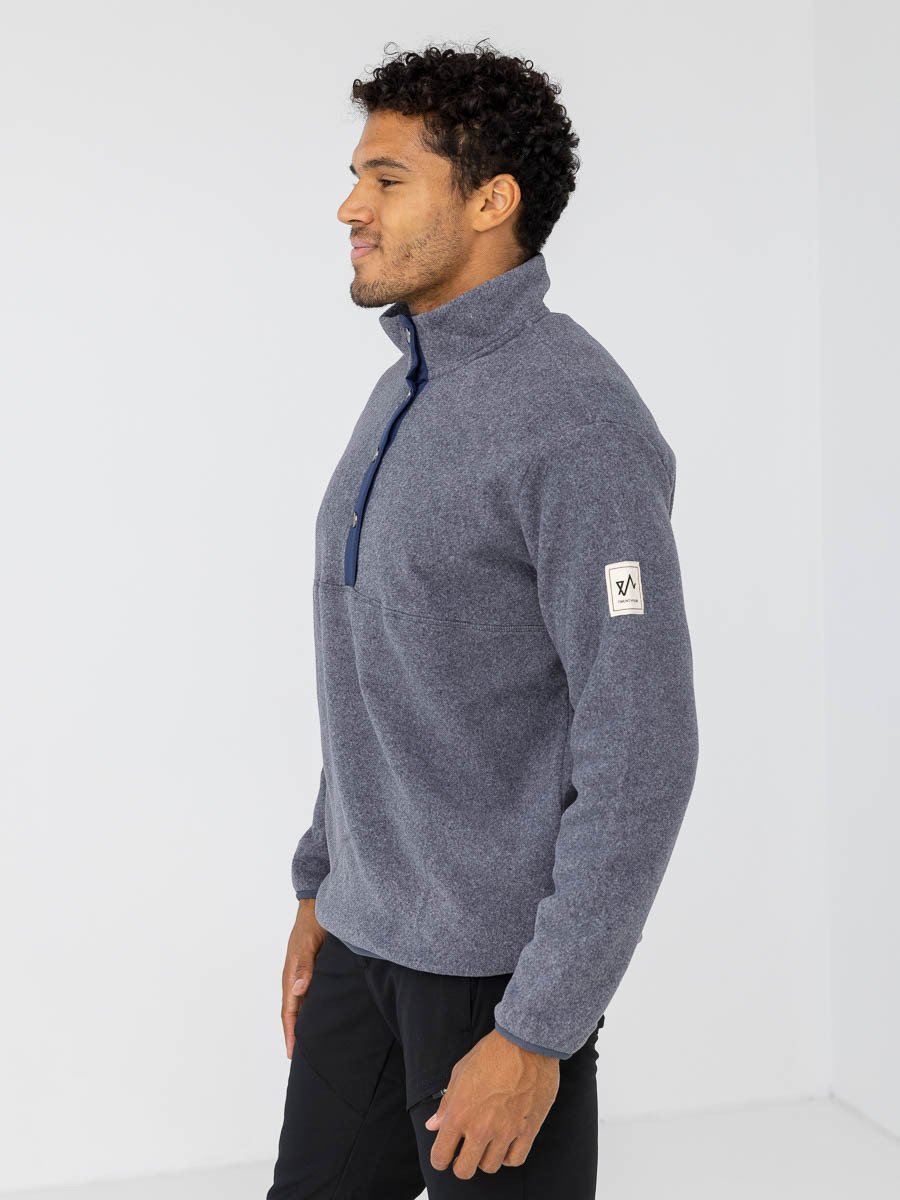 Twentyfour Finse Polarfleece Blekkblå