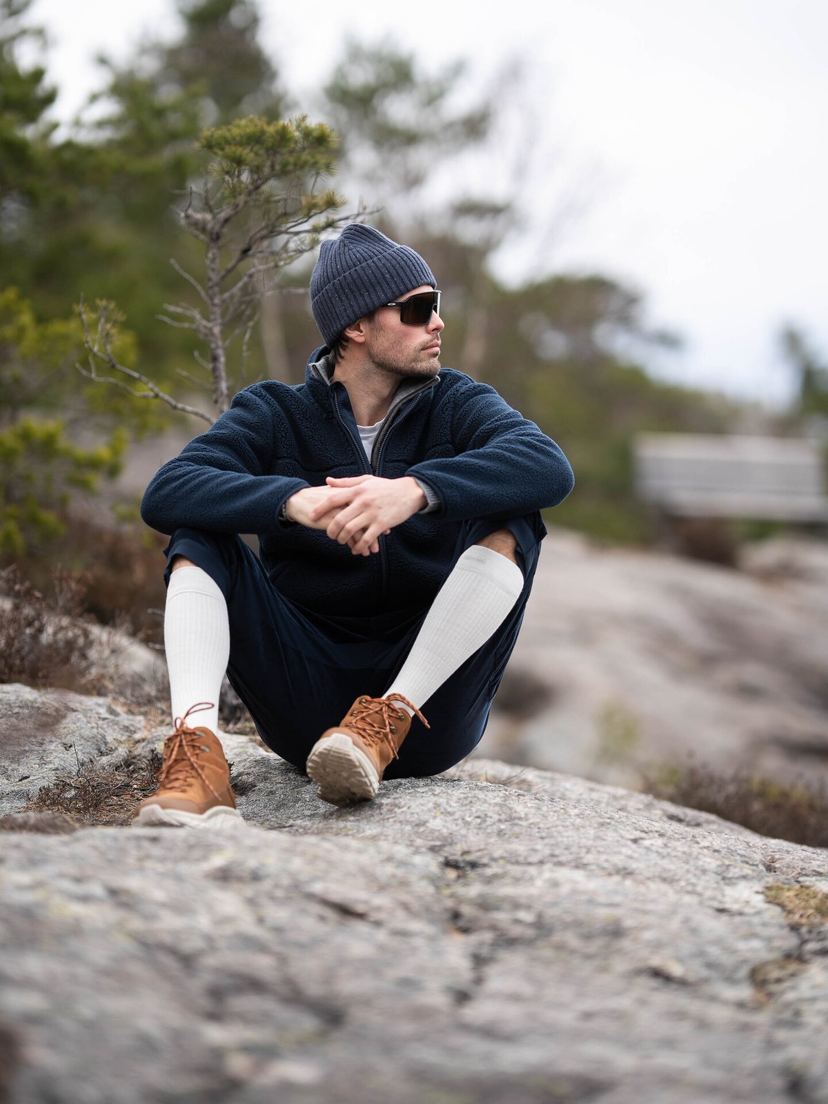 Twentyfour Finse Shape Knickers Blekkblå