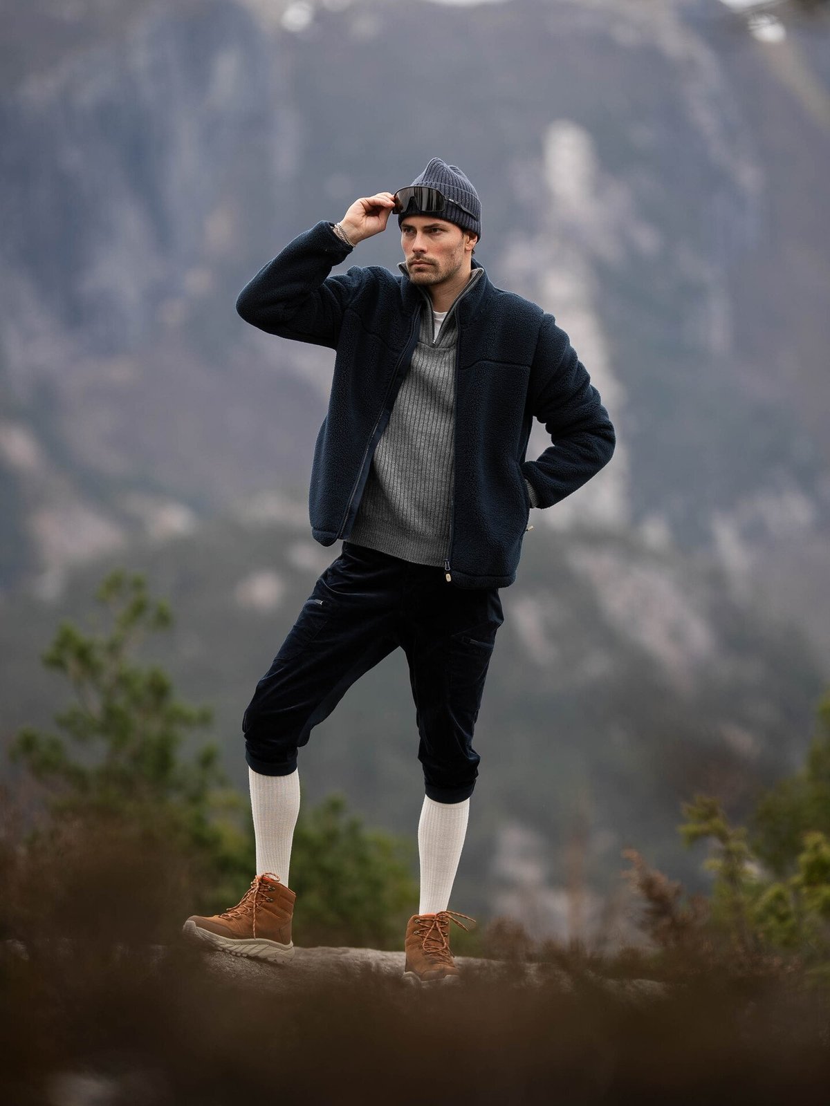 Twentyfour Finse Shape Knickers Blekkblå