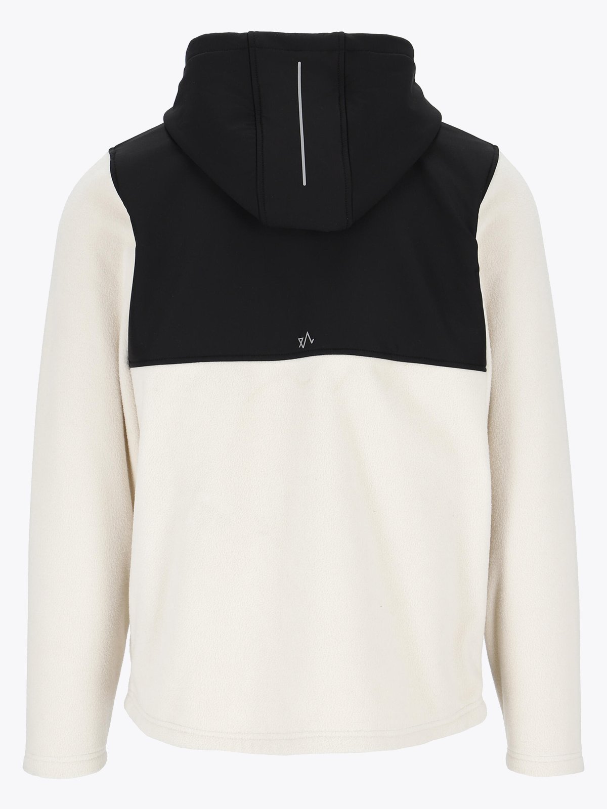 Twentyfour Mode Zip Fleece Gråhvit