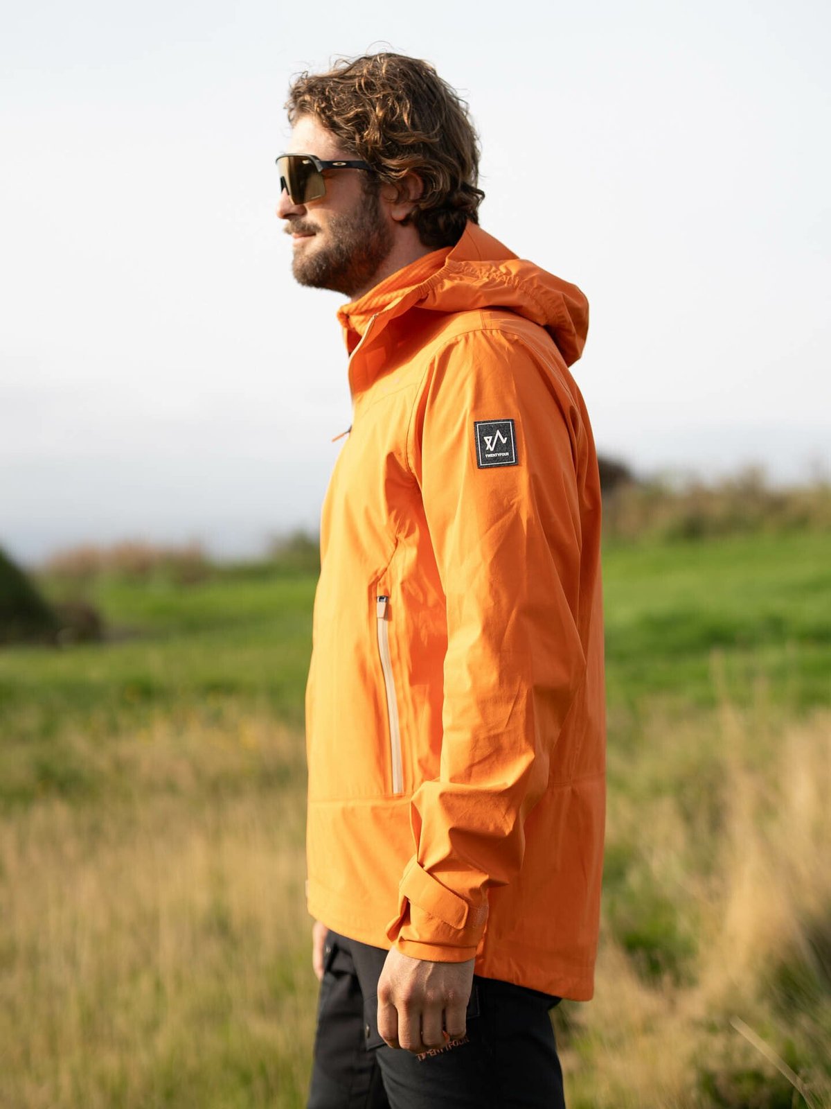 Twentyfour Flåm 3-Lags Skalljakke Orange