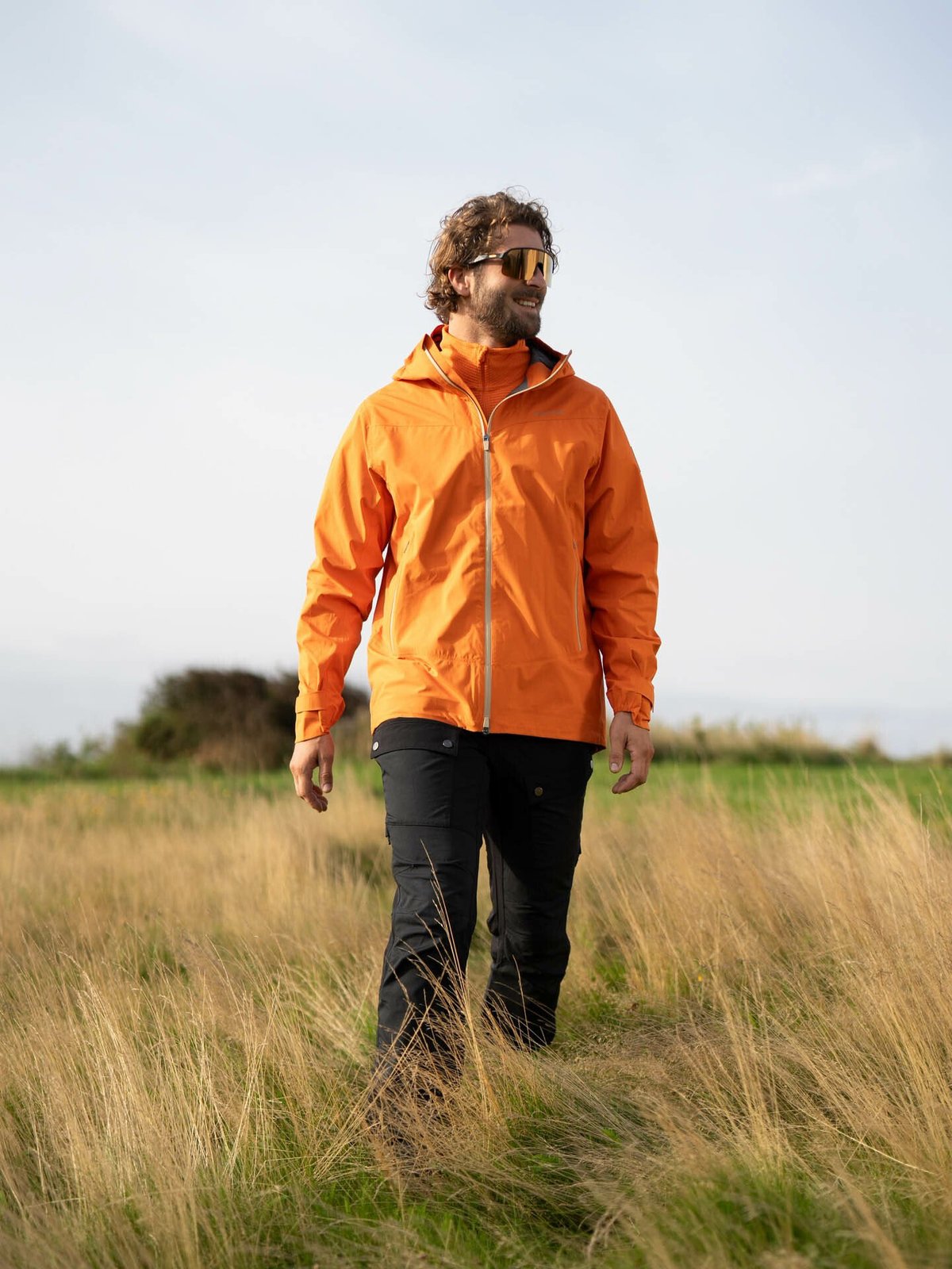 Twentyfour Flåm 3-Lags Skalljakke Orange