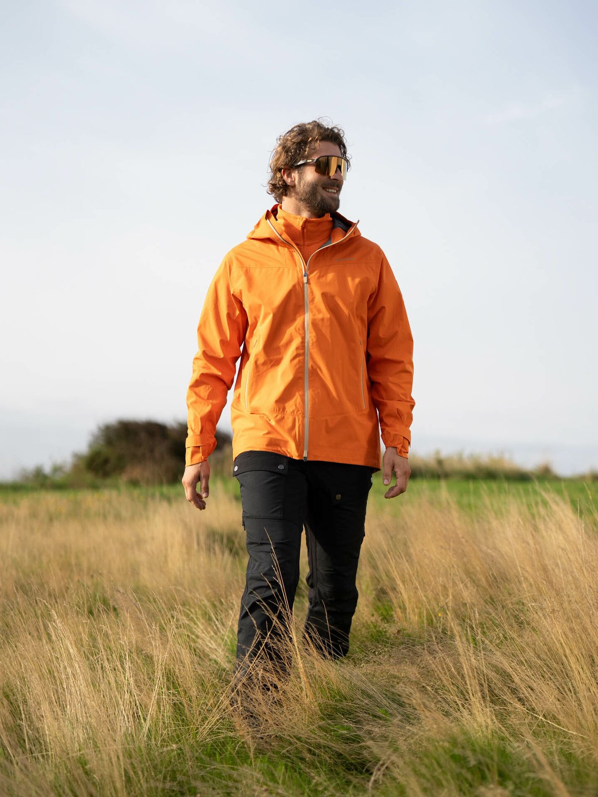 Twentyfour Flåm 3-Lags Skalljakke Orange