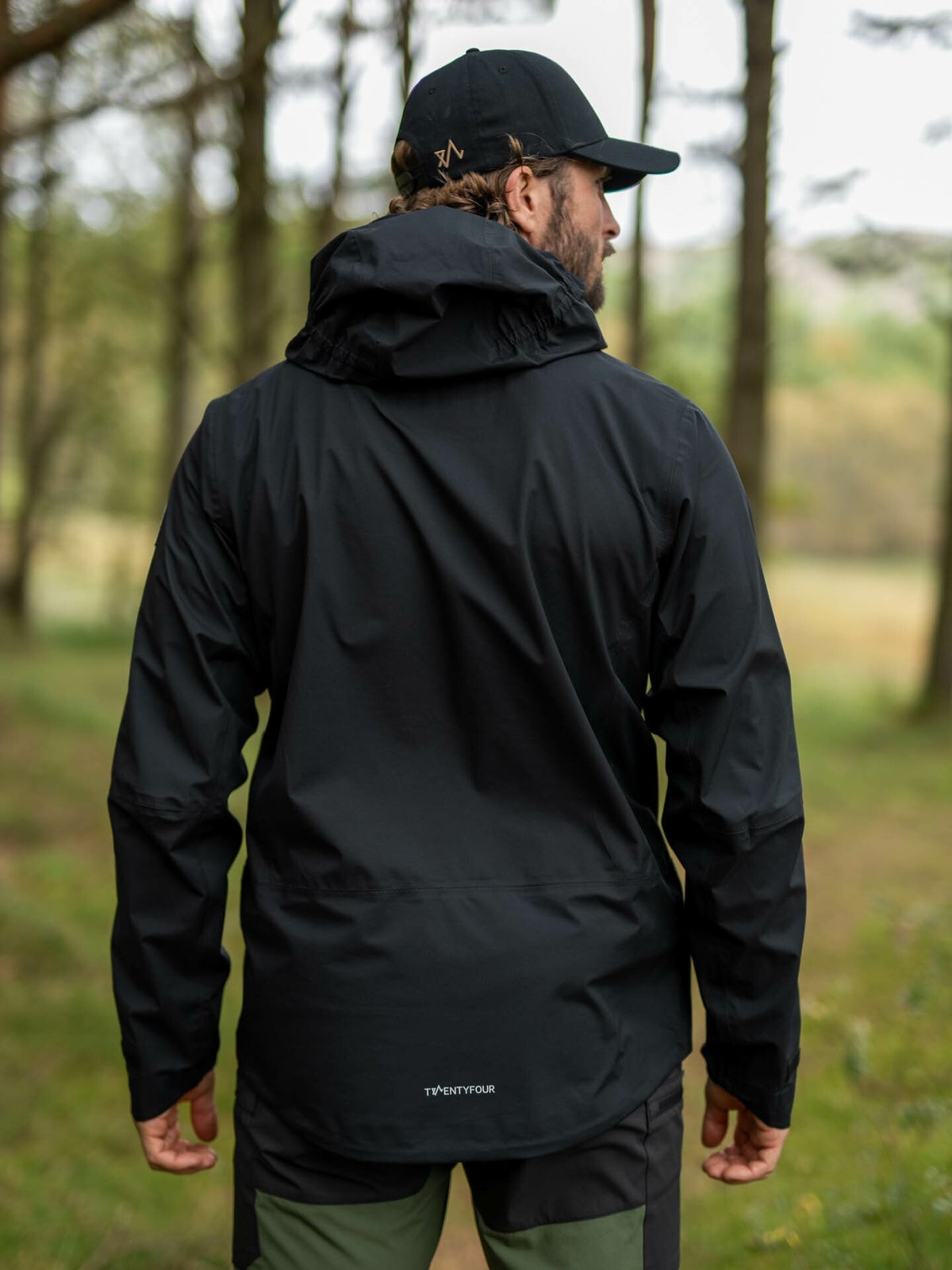 Twentyfour Flåm 3-Lags Skalljakke Sort