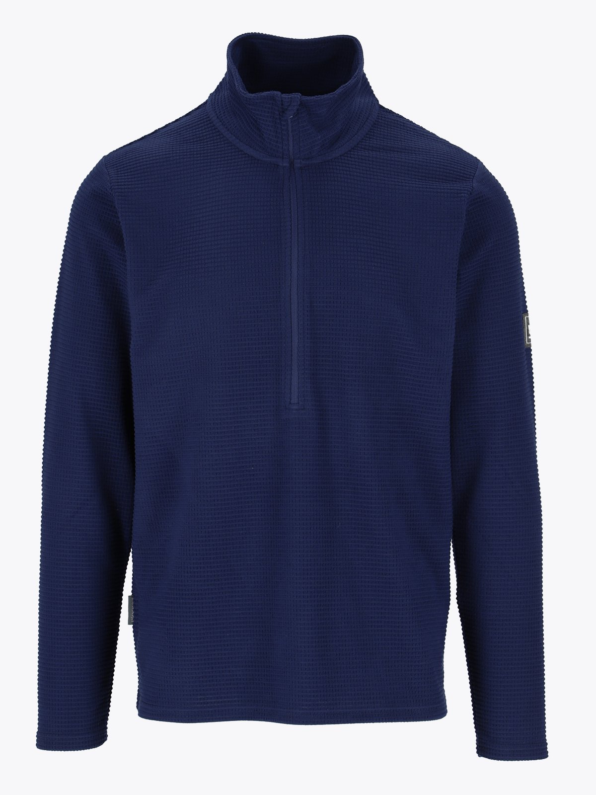 Twentyfour Flåm Half Zip Fleece Marineblå